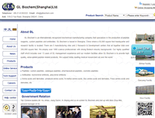Tablet Screenshot of glbiochem.com